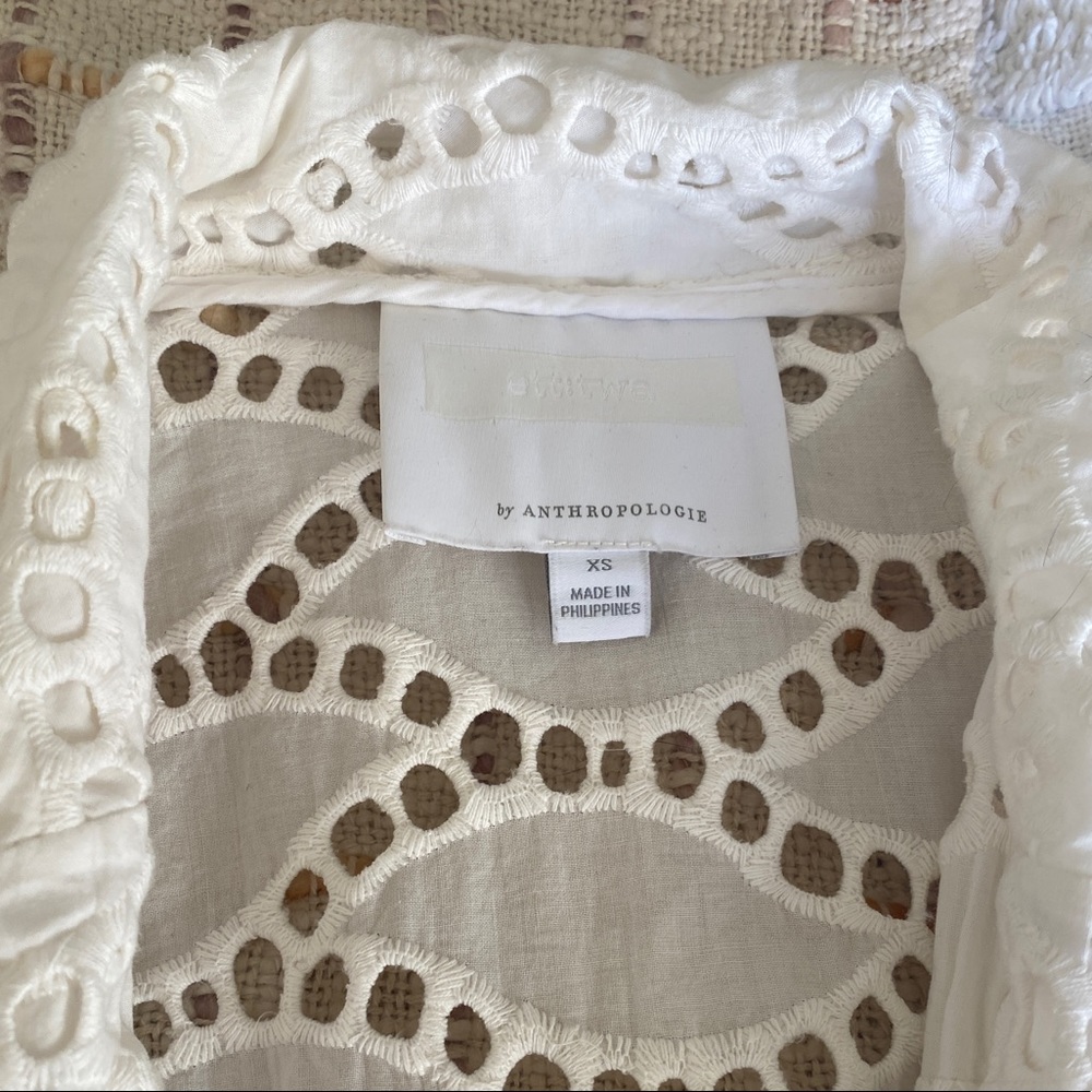 Lace Anthropologie blazer - Picture 3 of 4